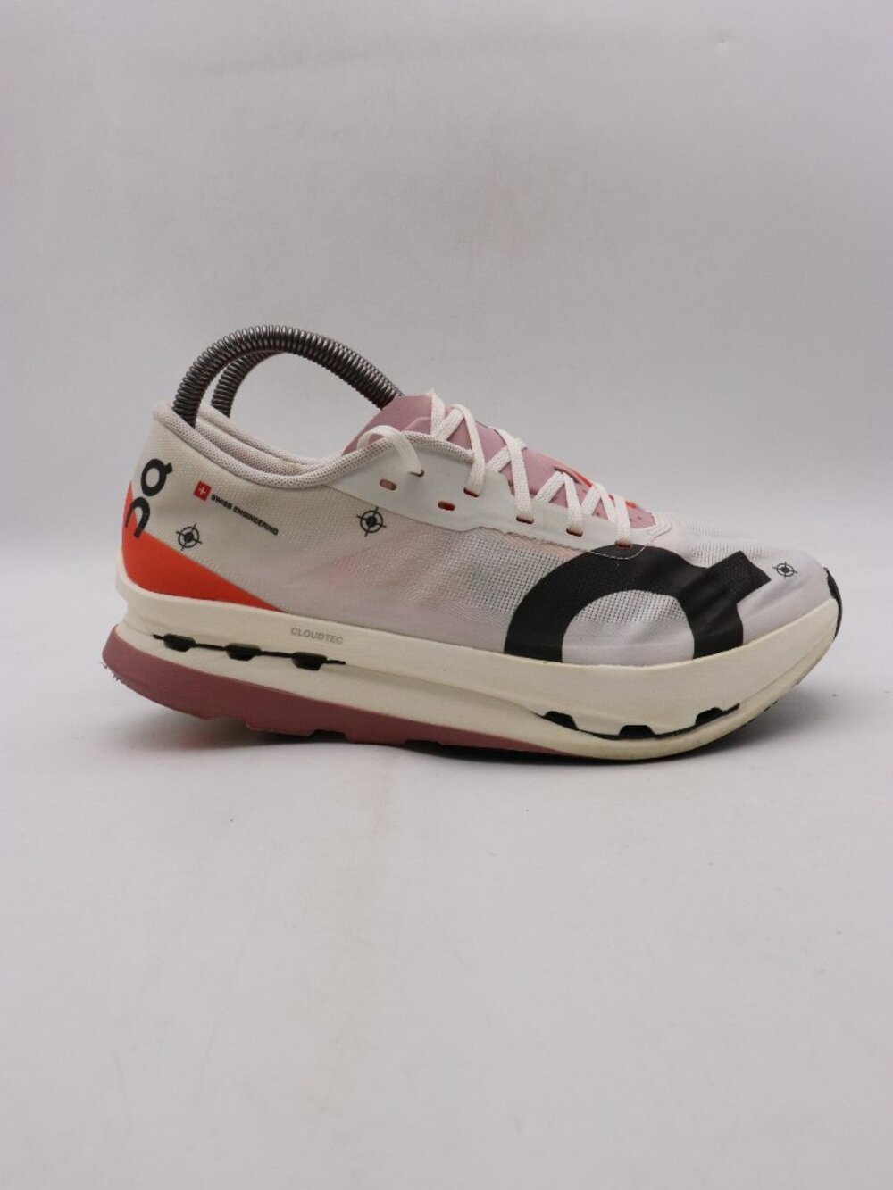 On Running Cloudboom Echo 3 Women's 8.5 Undyed White Pink Lightning Range Shoes